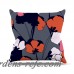 East Urban Home Pop Flowers by Gabriela Fuente Outdoor Throw Pillow HACO9721